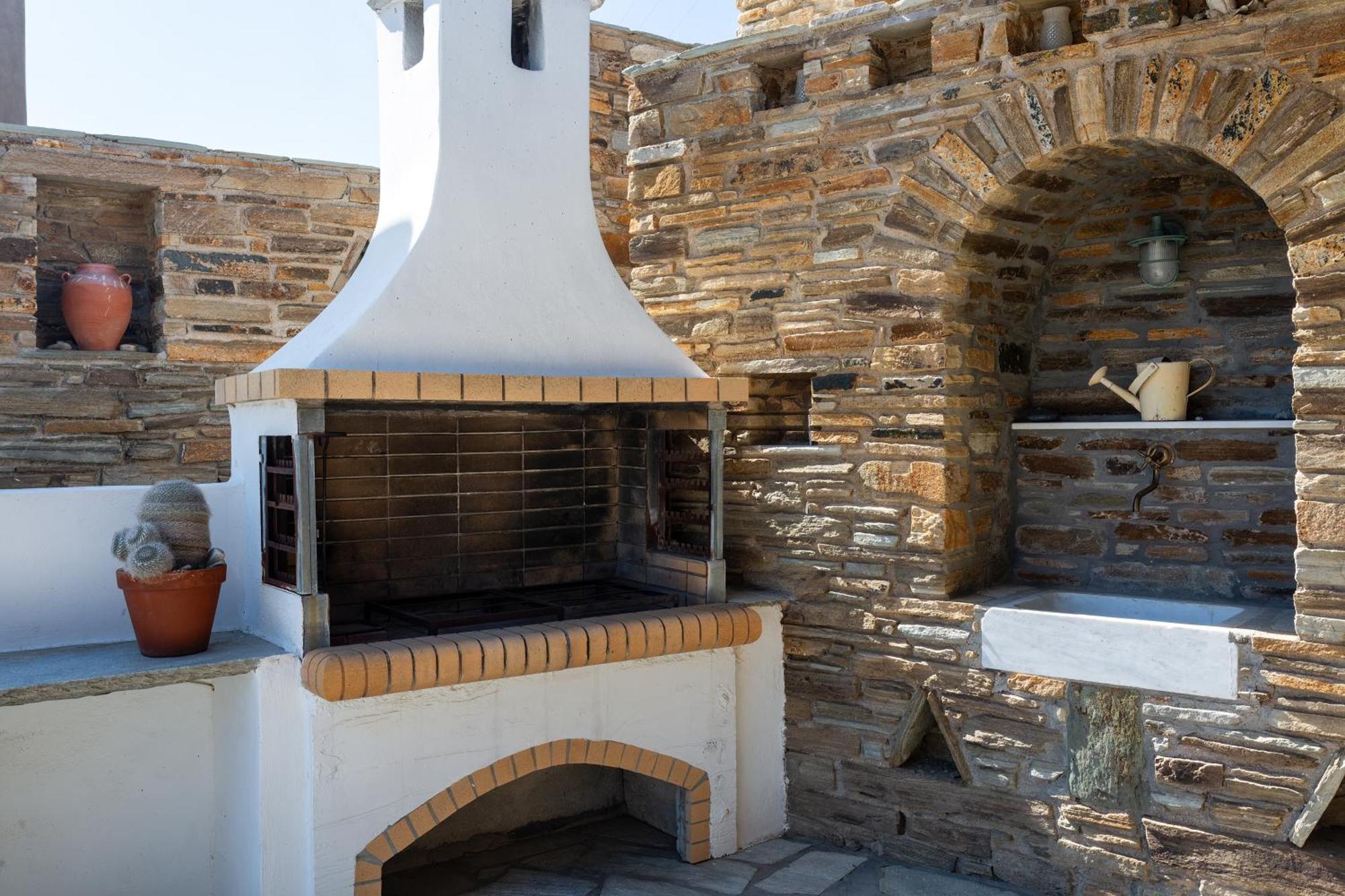Villa Andrea'S Tinos House Agios Sostis  Exterior foto