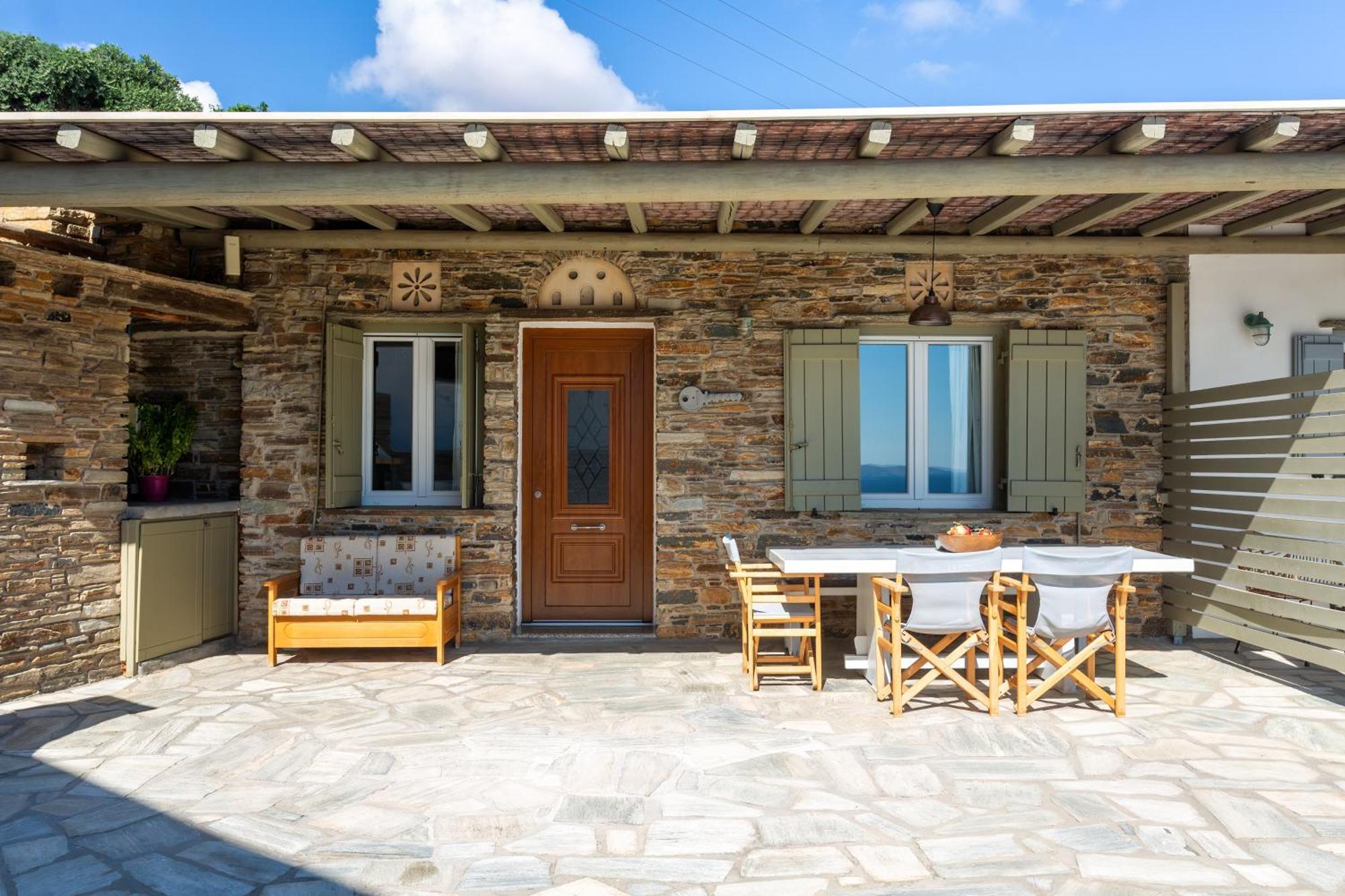 Villa Andrea'S Tinos House Agios Sostis  Exterior foto